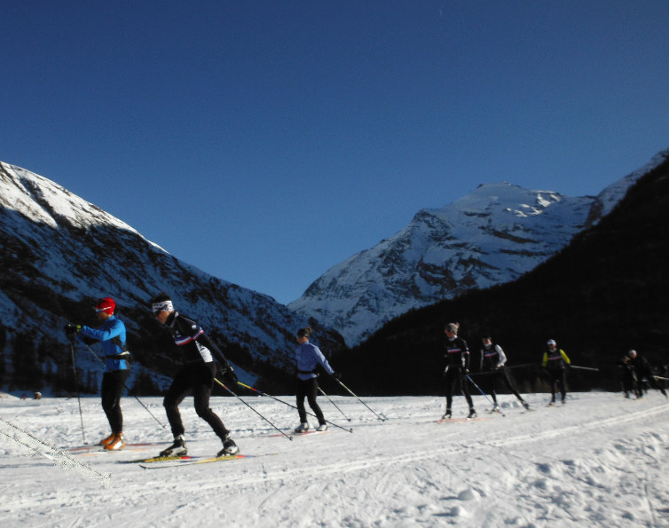 ski fond bessans charbonnel gite web