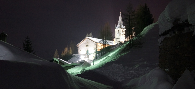 Eglise Nuit Hiver Sshow